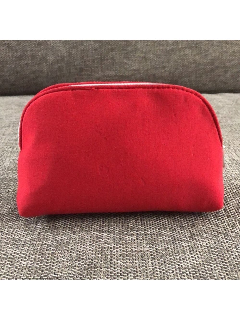 Dior Beauty Makeup Logo Small Luxury Pouch Gift Authentic Red - Picture 7 of 17